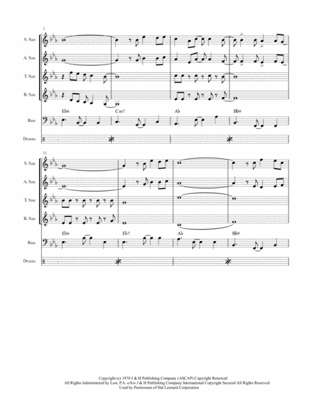 Feliz Navidad Sax Quartet Page 2