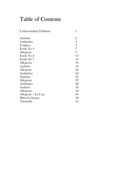 Fernando Sor Selected Pieces In Tablature And Modern Notation For Baritone Ukulele Page 2