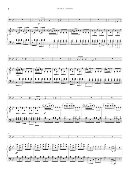 Figaros Cavatina Largo Al Factotum For Tuba And Piano Page 2