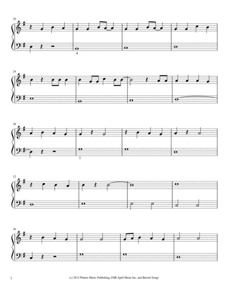 Fight Song Early Intermediate Piano Solo Page 2