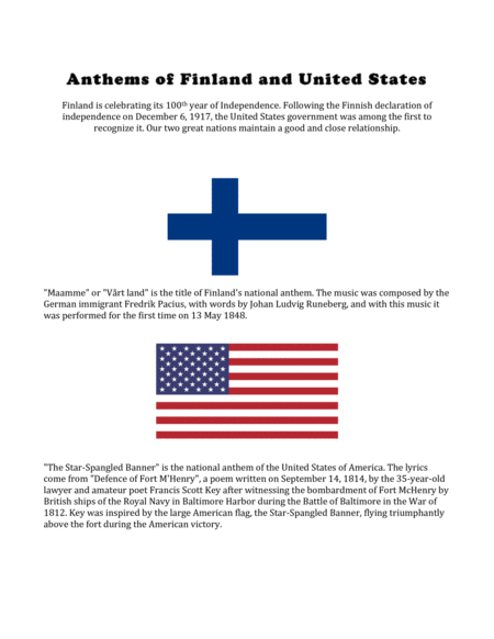 Finland National Anthem And Us National Anthem For Brass Quintet Page 2