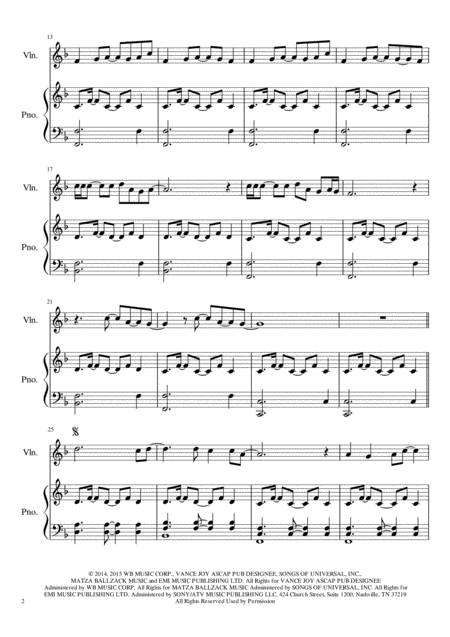 Fire And The Flood Violin And Piano Page 2