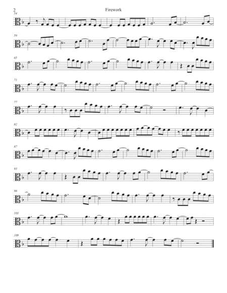 Firework Viola Page 2