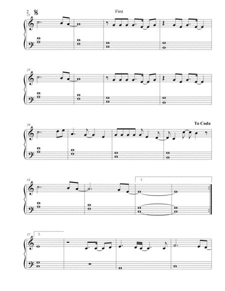 First Lauren Daigle Sheet Music Easy Piano Page 2