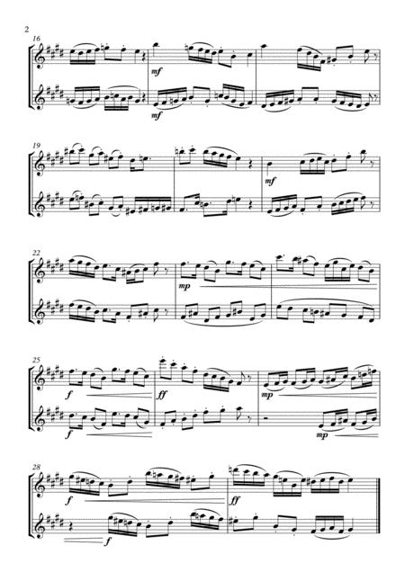 Five Alto Sax Duets Page 2