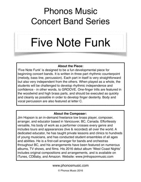 Five Note Funk Page 2
