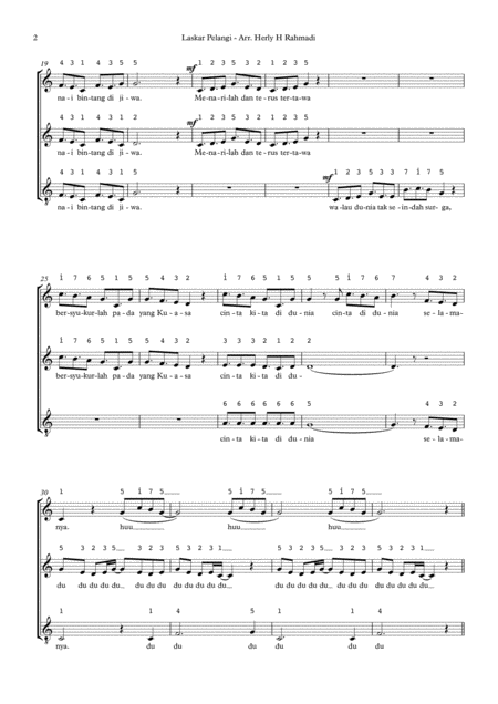 Flashlight A Cappella Ssatbb Choir Page 2