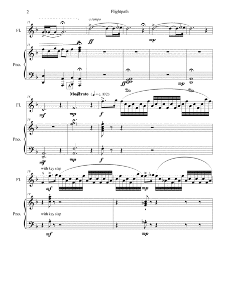 Flightpath For Solo Flute Page 2