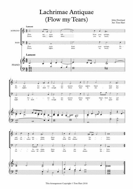 Flow My Tears Vocal Duet Page 2