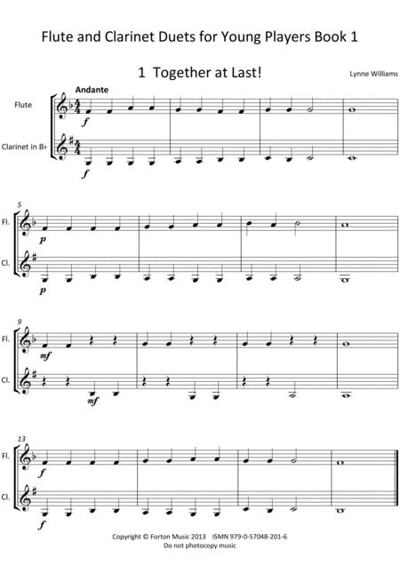 Flute And Clarinet Duets For Young Players Page 2
