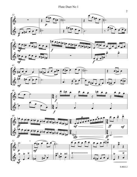 Flute Duet No1 Page 2