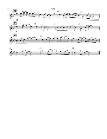 Flute Fantasy Parts Page 2