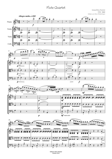 Flute Quartet For Flute Violin Viola Cello Page 2
