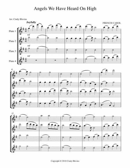 Flute Quartets For Christmas Vol Ii Page 2