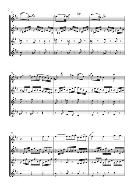 Flutequarte K V 285 2 Movement Adagio Page 2
