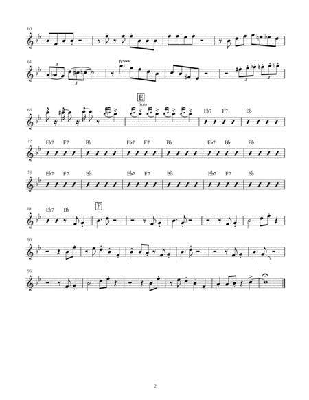 For Dancers Only Saxophone Quartet Page 2