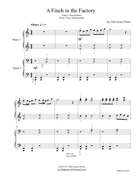 For Hands Five Duets Page 2