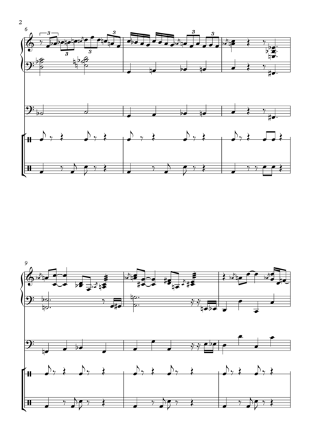 For Jazz Piano Trio Page 2