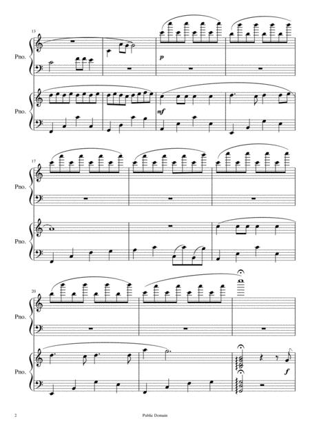 For River To The Moon For Piano Duet Intermediate Page 2