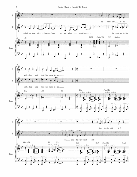 For The Beauty Of The Earth Arranged For Easy Piano Solo Page 2