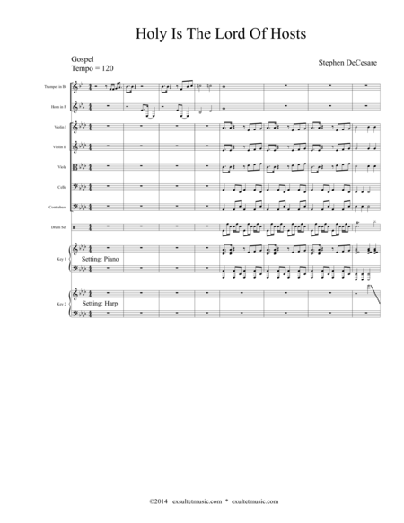 For Those Left Behind Full Score Part 2 Page 2