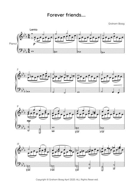 Forever Friends For Solo Piano Page 2