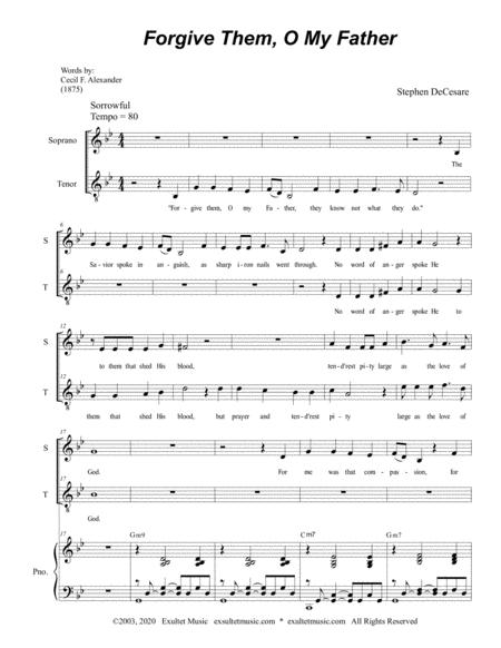 Forgive Them O My Father Duet For Soprano And Tenor Solo Page 2