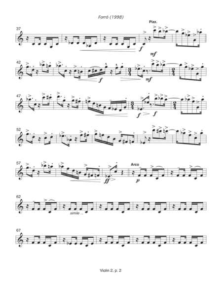 Forr 1998 Violin 2 Part Page 2