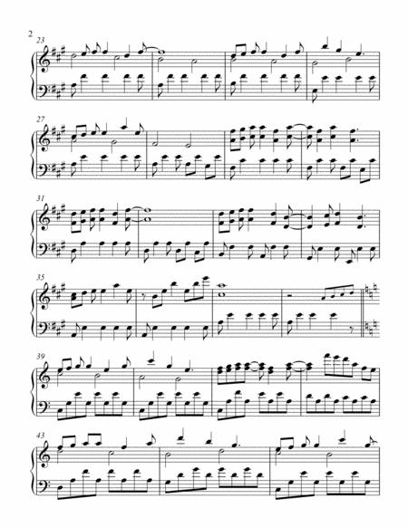 Forrest Gump Main Title Feather Theme As Arranged Played By Jeffrey Reid Baker Page 2