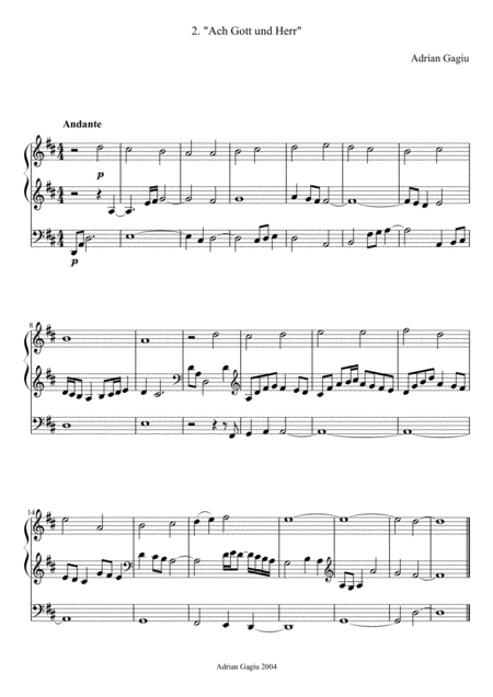 Four Chorales Op 25 Page 2