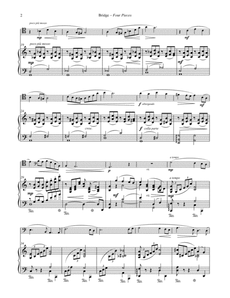 Four Pieces For Trombone Piano Page 2