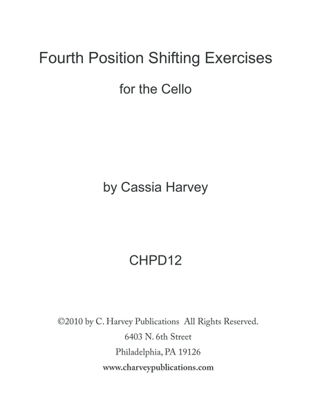 Fourth Position Shifting Exercises For The Cello Page 2