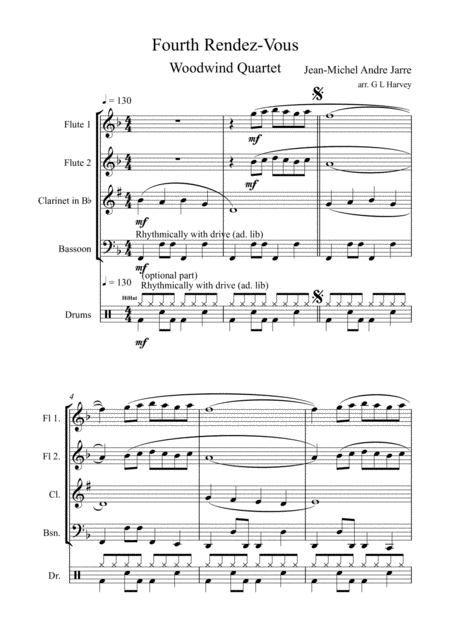 Fourth Rendez Vous Woodwind Quartet Page 2