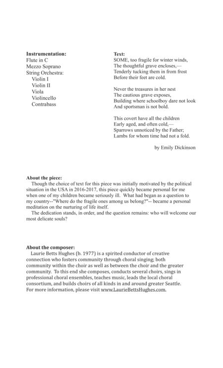 Fragile Satb Choir Flute And String Orchestra Page 2