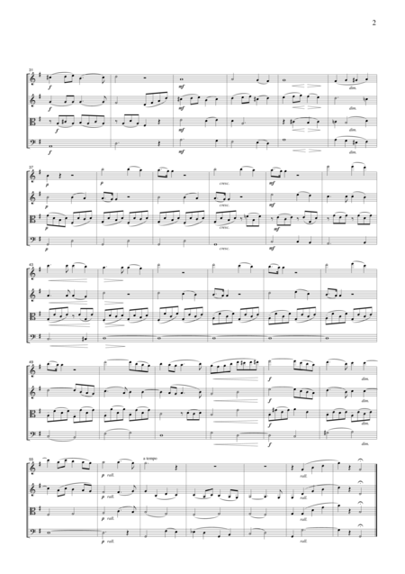 Franck Panis Angelicus For String Quartet Cf201 Page 2