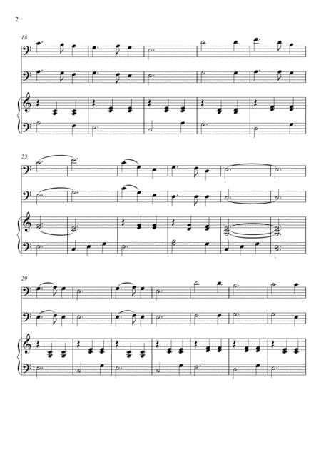 Franz Gruber Silent Night Bassoon And Trombone Duet Page 2