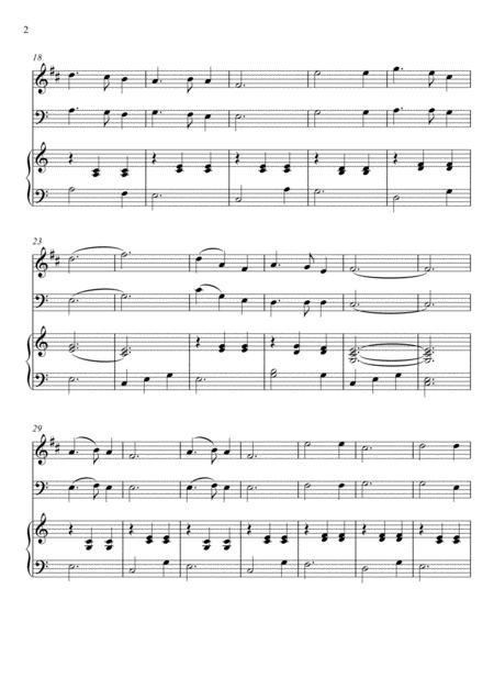 Franz Gruber Silent Night Clarinet And Double Bass Duet Page 2
