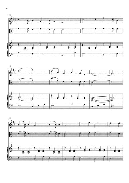 Franz Gruber Silent Night Clarinet And Viola Duet Page 2