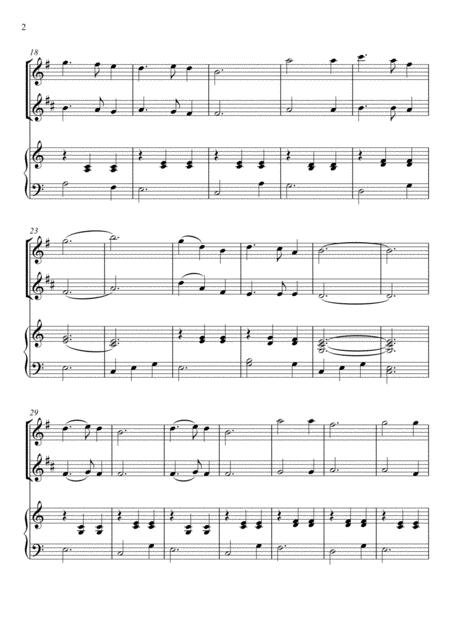 Franz Gruber Silent Night English Horn And Clarinet Duet Page 2