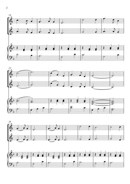 Franz Gruber Silent Night F Key Horn In F Solo Page 2