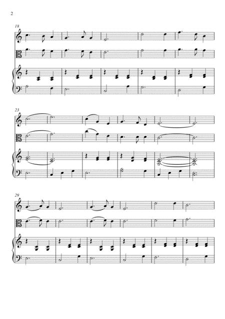 Franz Gruber Silent Night Oboe And Viola Duet Page 2