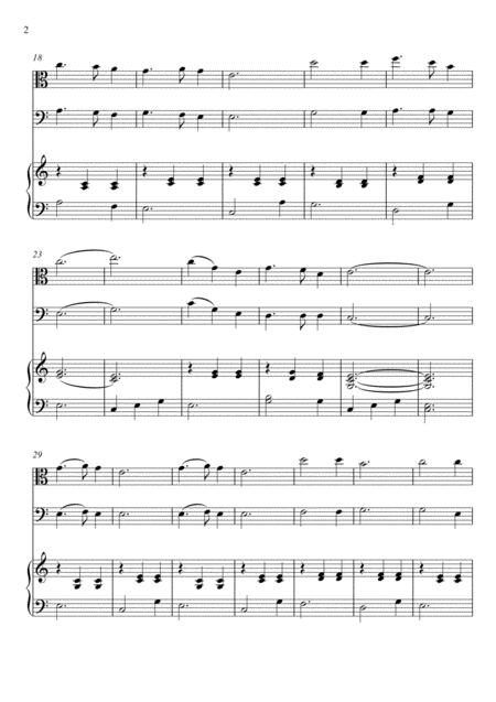 Franz Gruber Silent Night Viola And Bassoon Duet Page 2