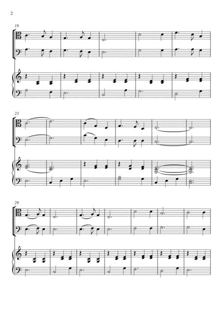 Franz Gruber Silent Night Viola And Double Bass Duet Page 2
