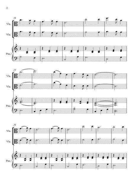 Franz Gruber Silent Night Viola Duo Page 2