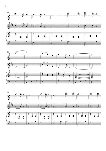 Franz Gruber Silent Night Violin And Clarinet Duet Page 2