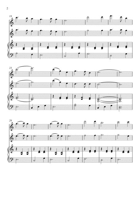 Franz Gruber Silent Night Violin And Oboe Duet Page 2