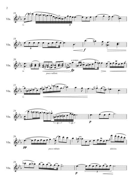 Frdric Chopin Nocturne Op 9 No 2 Violin Solo Page 2