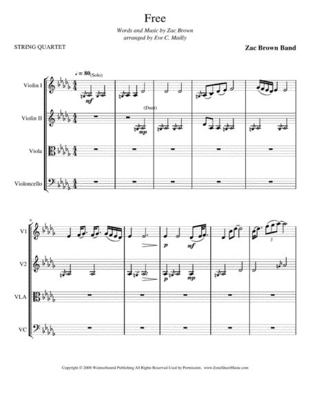 Free String Quartet Page 2