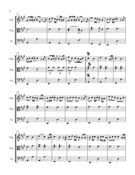 From The Ground Up String Trio Violin Viola Cello Page 2