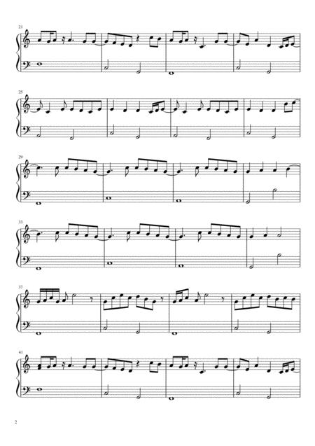 From The Inside Out Easy Piano Solo Page 2